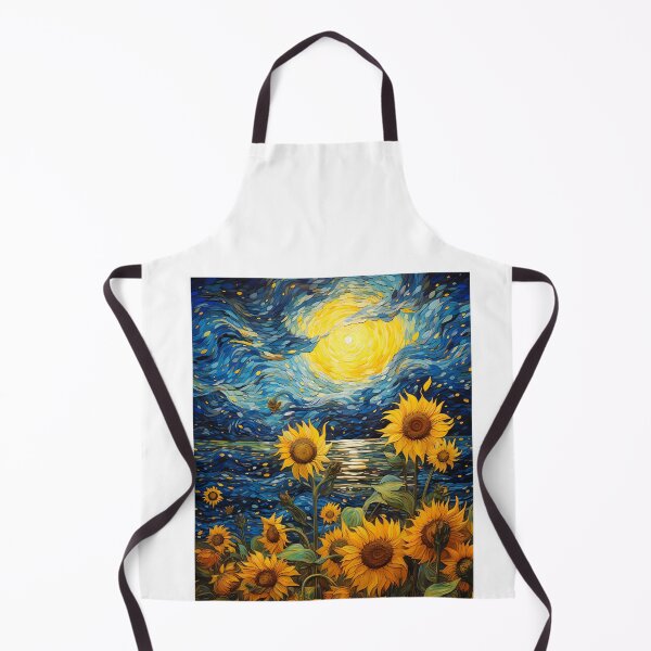 Item preview, Purr-fect Petals: Van Gogh's Palette Meets Playful Cat Artistry designed and sold by Silver Medal.