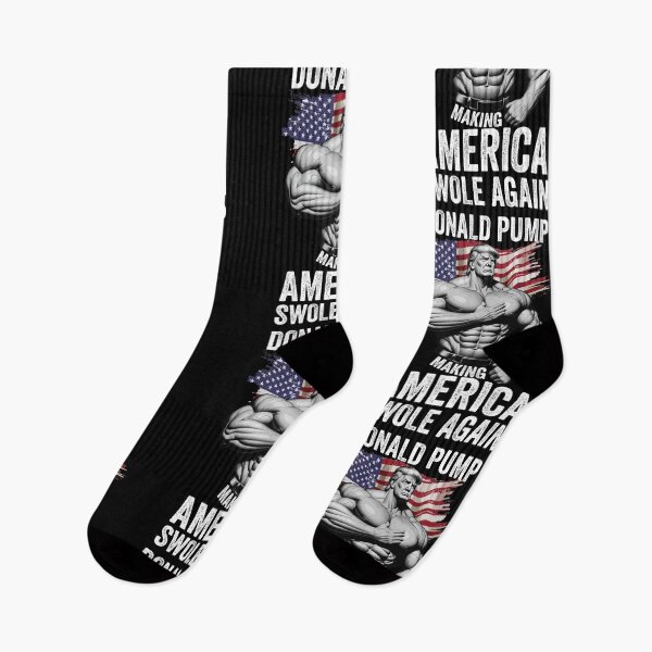 Item preview, Donald Pump Making America Swole Again, Make America Great Again Funny Gym Sayings 4th of July designed and sold by Peculiarts.