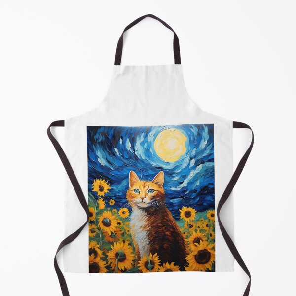 Artikelvorschau, Sunflower Cat Confluence: Vintage-Charme trifft auf künstlerisches Erbe entworfen und verkauft von Silver Medal.