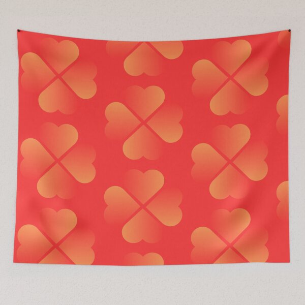 Item preview, Warm Red And Orange Hearts  designed and sold by PrintMintStudio.