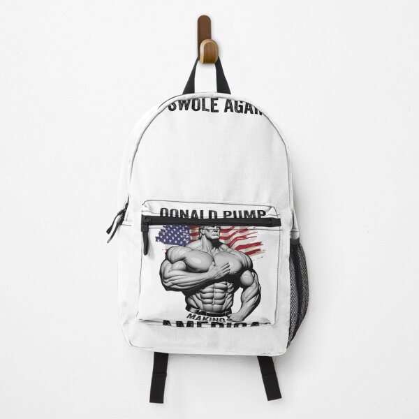 Item preview, Donald Pump Making America Swole Again, Make America Great Again Funny Gym Sayings 4th of July designed and sold by Peculiarts.