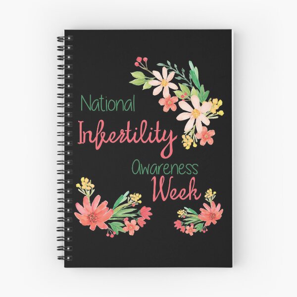 Item preview, National Infertility Awareness Week Flower Shirt designed and sold by CreativeStrike.