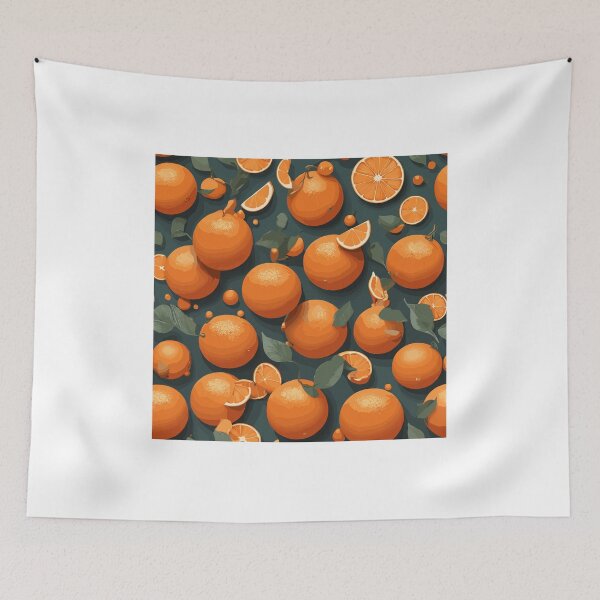 Item preview, Juicy Orange Wallpaper designed and sold by NinePixel.