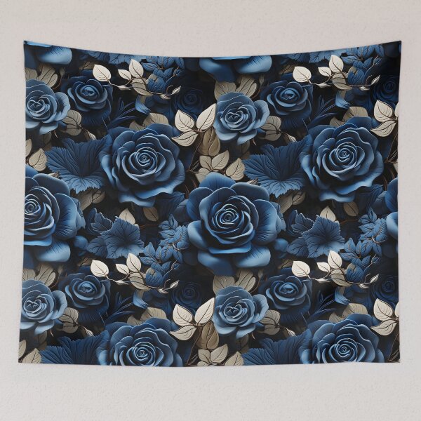 Item preview, Blue Rose Modern style designed and sold by MuteluArtwork.