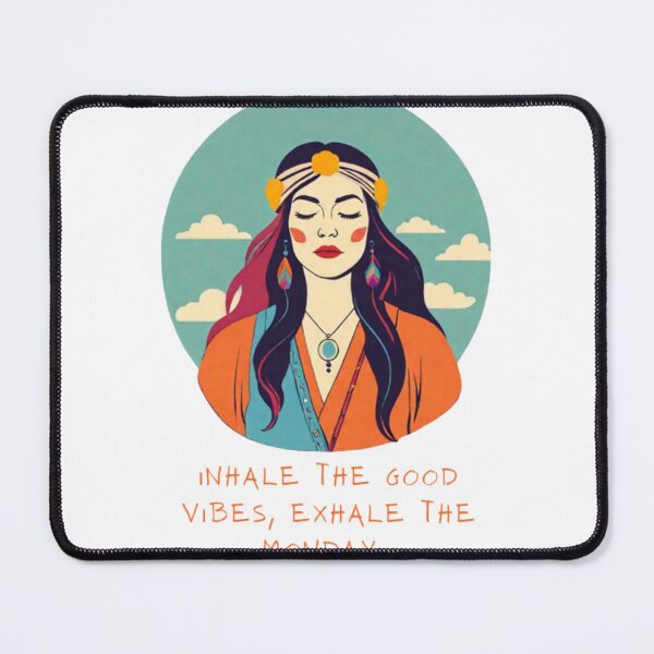 Item preview, Inhale The Good Vibes, Exhale The Monday designed and sold by bIRGITvIO.