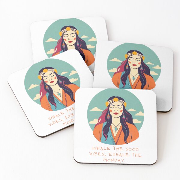 Item preview, Inhale The Good Vibes, Exhale The Monday designed and sold by bIRGITvIO.