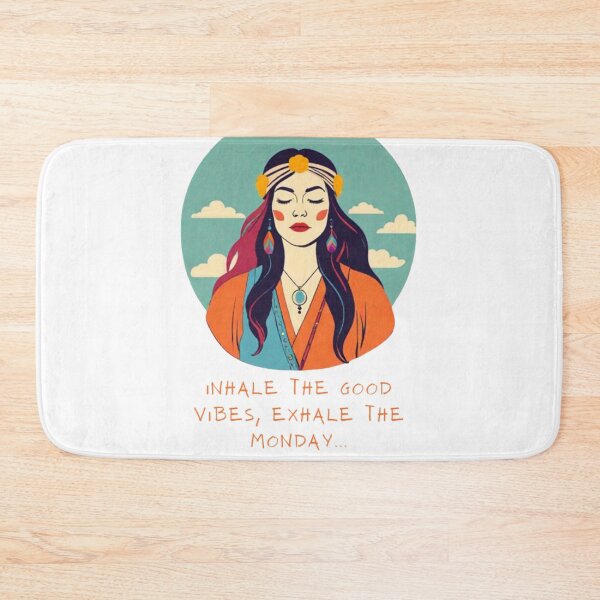 Item preview, Inhale The Good Vibes, Exhale The Monday designed and sold by bIRGITvIO.