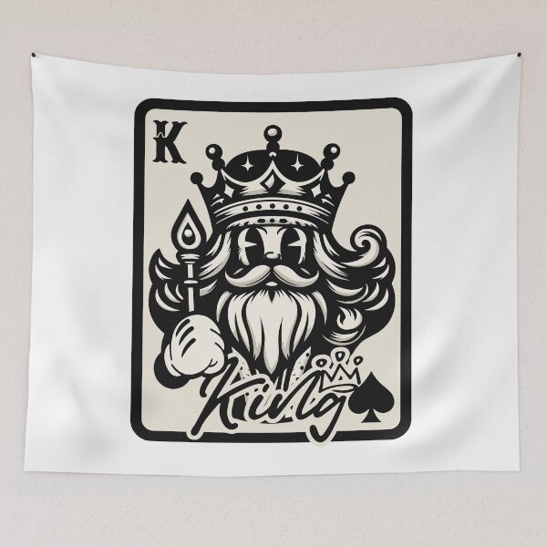 Item preview, Solitaire Cards: King Card designed and sold by akaajoficial.