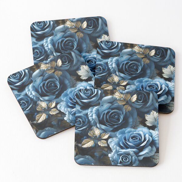 Item preview, Blue Rose Modern style designed and sold by MuteluArtwork.