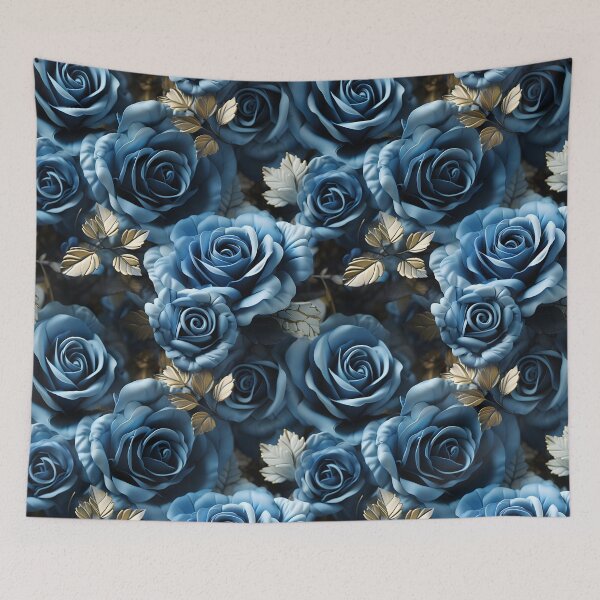 Item preview, Blue Rose Modern style designed and sold by MuteluArtwork.
