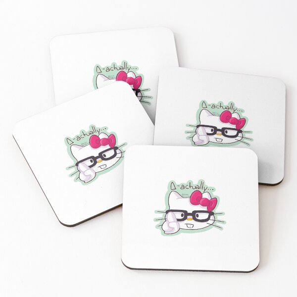 Item preview, Nerdy Kitty Sticker designed and sold by Keopiiart.