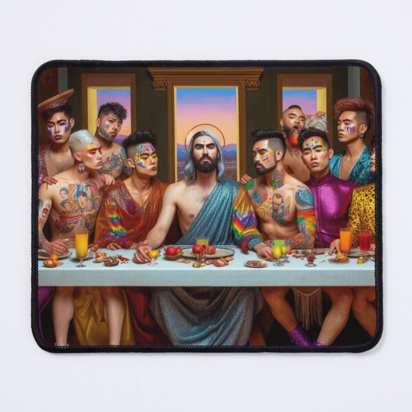 Item preview, The Last Queer Supper designed and sold by FakeWorldCult.