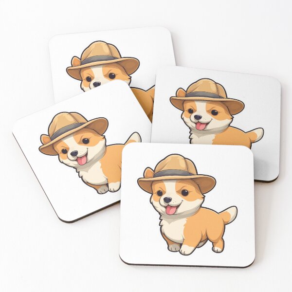 Item preview, Fadora Corgi designed and sold by PotatoBandito.
