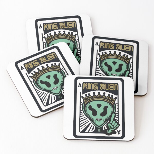 Item preview, King Alien Card designed and sold by akaajoficial.