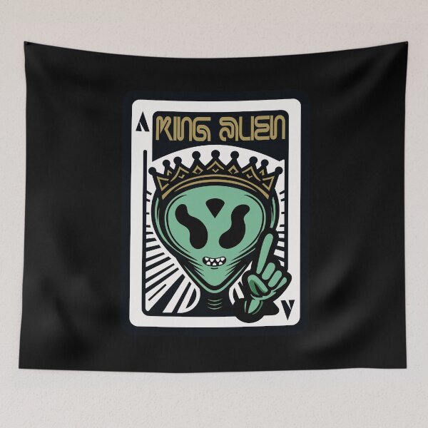 Item preview, King Alien Card designed and sold by akaajoficial.