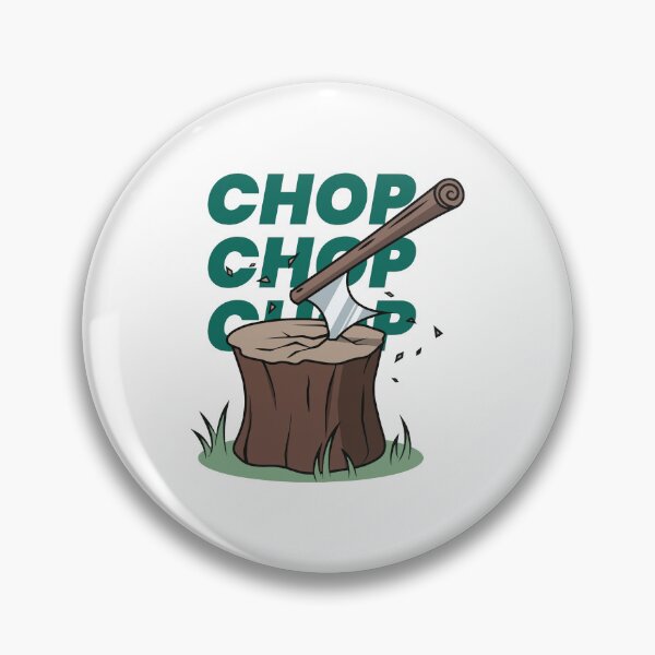 Item preview, Chop...Chop...Chop... designed and sold by AbuBabaStickers.