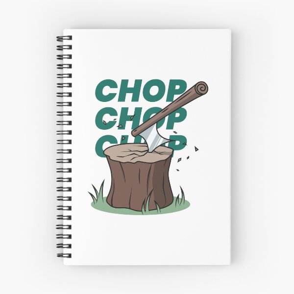 Item preview, Chop...Chop...Chop... designed and sold by AbuBabaStickers.