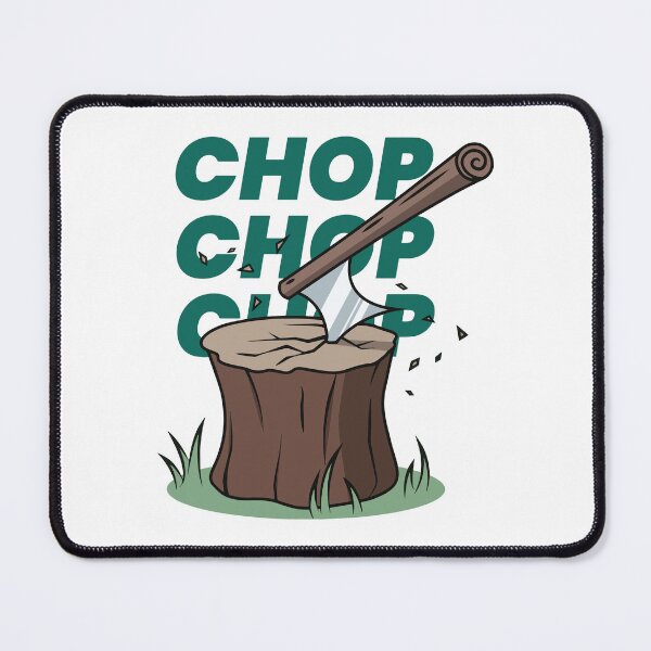 Item preview, Chop...Chop...Chop... designed and sold by AbuBabaStickers.
