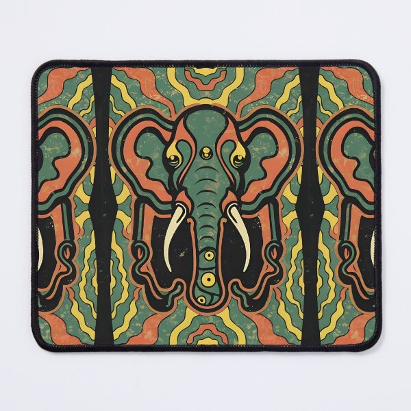 Item preview, Psychedelic Elephant designed and sold by WANBASTEN.