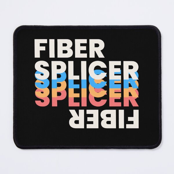 Item preview, Fiber Splicer funky and retro vibe design designed and sold by ekclothings.