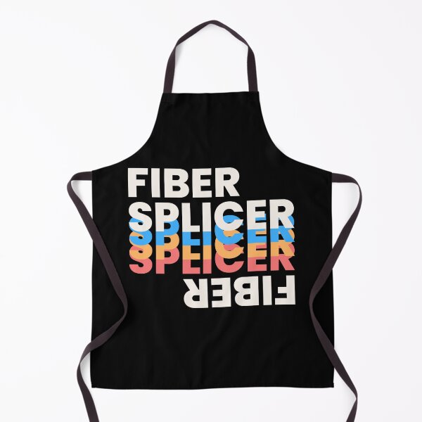 Item preview, Fiber Splicer funky and retro vibe design designed and sold by ekclothings.