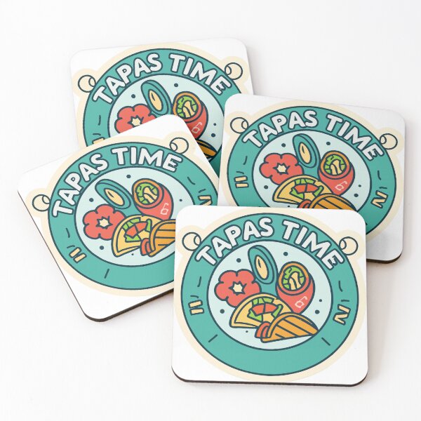 Item preview, Tapas Time - Vibrant Spanish Snack Illustration designed and sold by NiftyWrx.