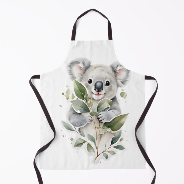 Item preview, Cute Koala and Eucalyptus  designed and sold by HOMETOWN86.