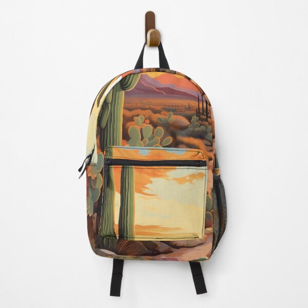 Item preview, Cactus in desert painting designed and sold by mvojnovic1992.