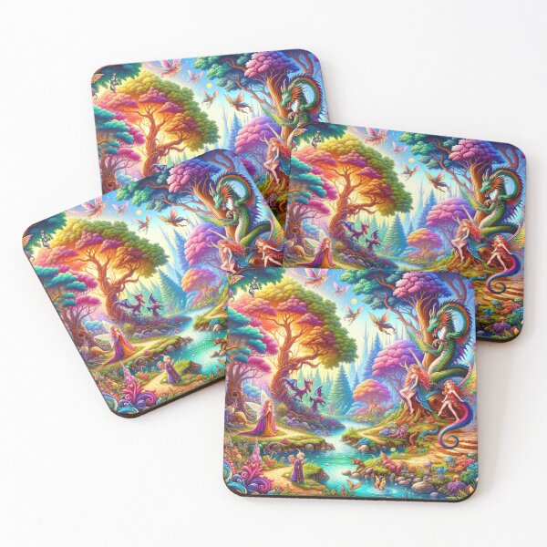 Item preview, Enchanted Forest of Mythical Wonders designed and sold by SunkenCost.