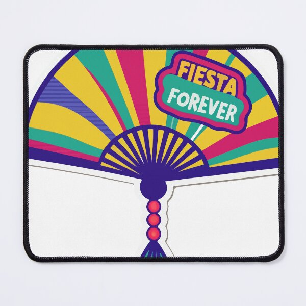 Item preview, Fiesta Forever Pop Art Spanish Fan designed and sold by NiftyWrx.