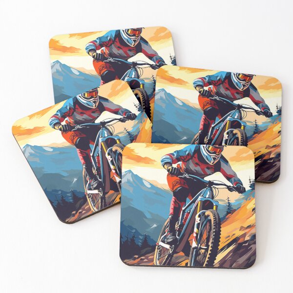 Item preview, Extreme sports mountain biker poster designed and sold by mvojnovic1992.