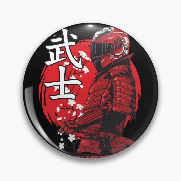 Item preview, Red BLACKSTONE Racing Samurai designed and sold by WordScratch.