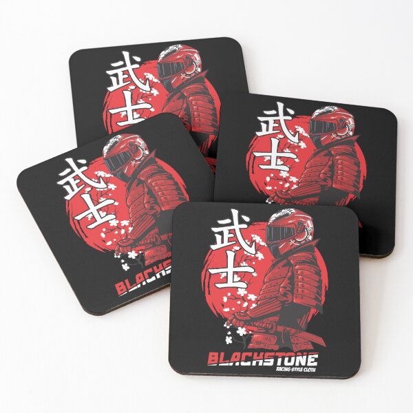 Item preview, Red BLACKSTONE Racing Samurai designed and sold by WordScratch.
