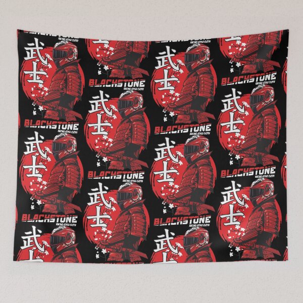 Item preview, Red BLACKSTONE Racing Samurai designed and sold by WordScratch.