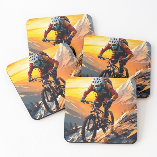 Item preview, Extreme sports mountain biker poster designed and sold by mvojnovic1992.