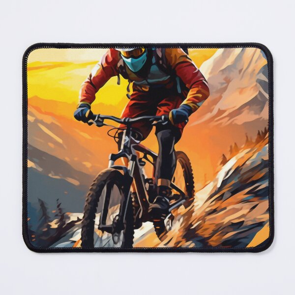 Item preview, Extreme sports mountain biker poster designed and sold by mvojnovic1992.