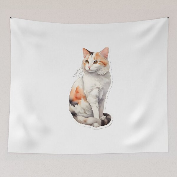 Item preview, Japanese Bobtail Cat designed and sold by HOMETOWN86.