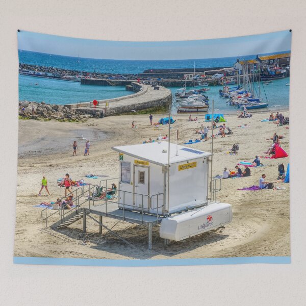 Item preview, Lyme Regis Beach designed and sold by Alisonchambers2.