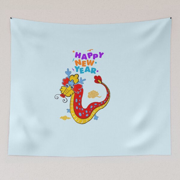 Item preview, Chinese dragon art design designed and sold by KafeMo.