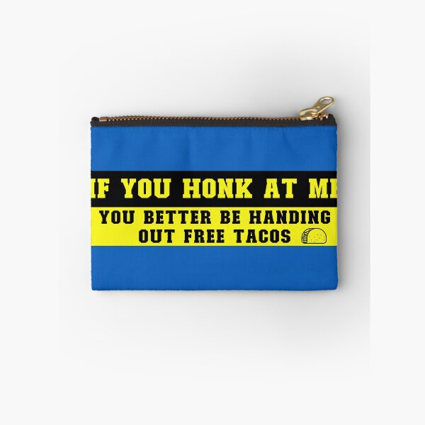 Item preview, If You Honk At Me Funny Bumper Car Meme designed and sold by Pati-Design.