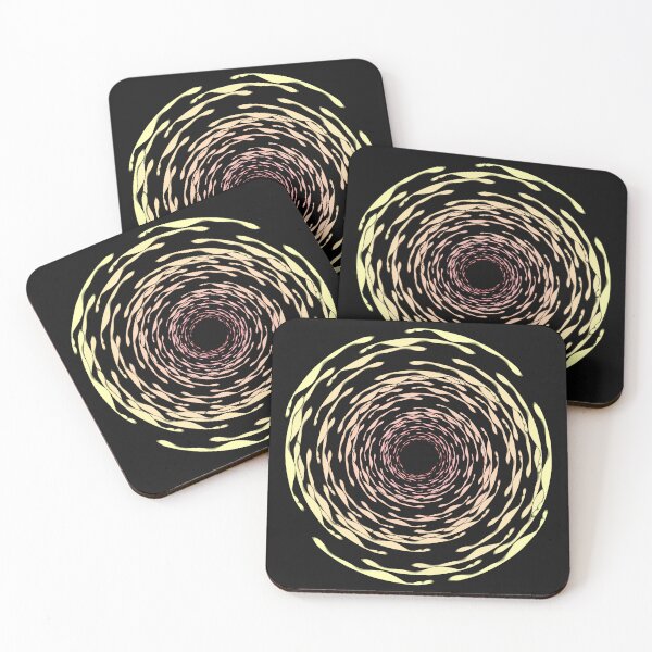 Item preview, Whirlpool fireball mandala designed and sold by Whimsy Trail Co.
