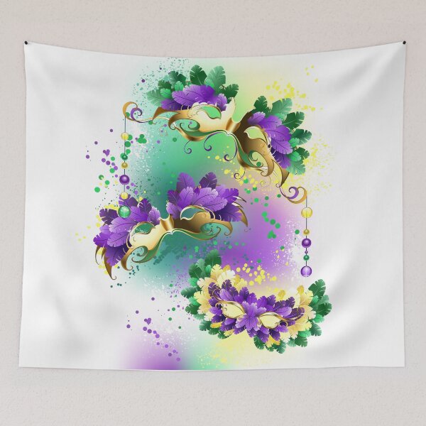 Item preview, Three Mardi gras masks designed and sold by Blackmoon9.