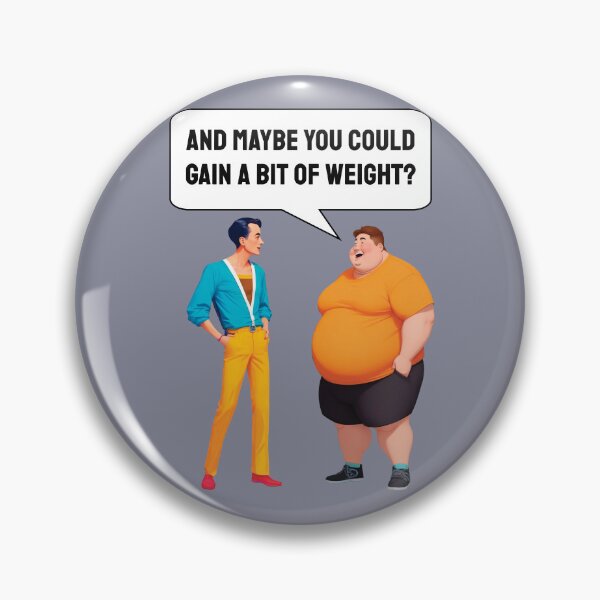 Item preview, Conversation between a fat man and a thin man designed and sold by HarridanCreates.