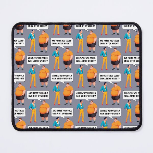 Item preview, Conversation between a fat man and a thin man designed and sold by HarridanCreates.
