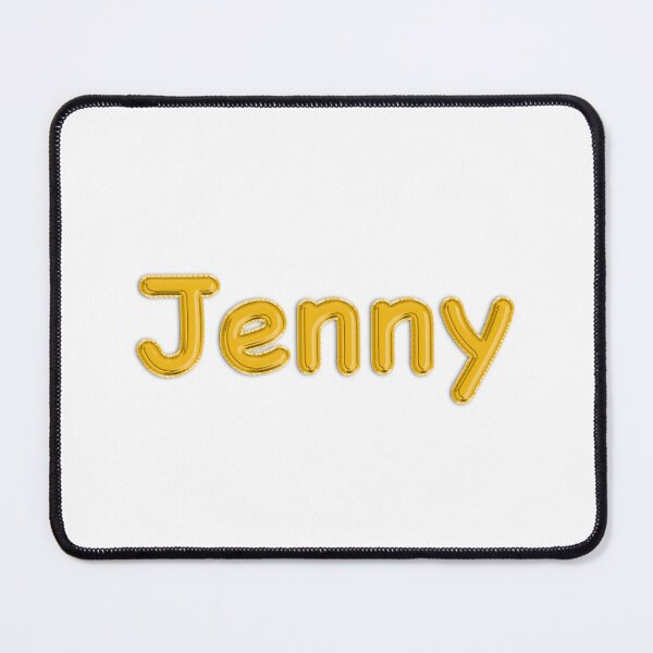 Item preview, Golden Balloon Jenny Name Label designed and sold by NormadWorld.