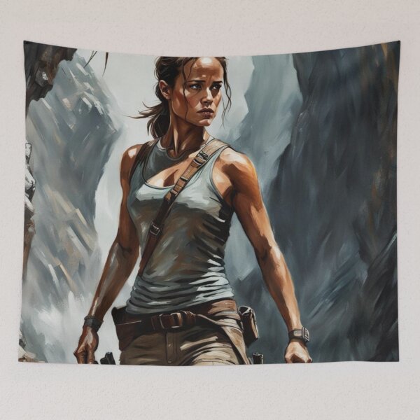Item preview, Alicia Vikander Tomb Raider designed and sold by JackFreestone.