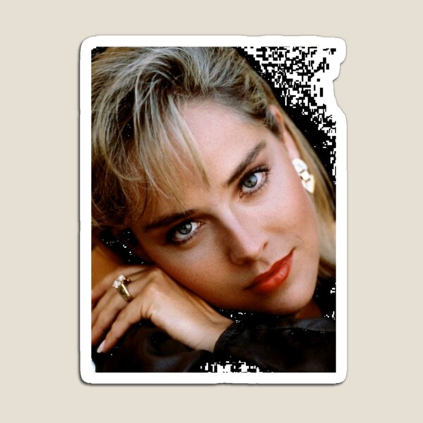 Item preview, Sharon Stone Retro T-shirt, Sharon Stone Tee, Sharon Stone Tribute Shirt, Sharon Stone Homage Tees designed and sold by lavonedunbar.