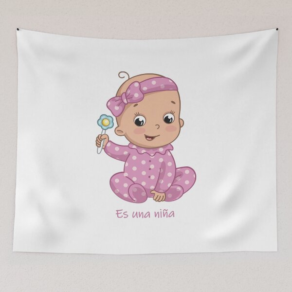 Item preview, Una nina - Es una nina designed and sold by SommeryLaser.