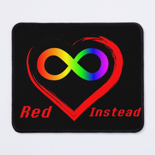 Item preview, Red Instead Heart designed and sold by LunarDragoon.