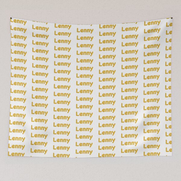 Item preview, Golden Balloon Lenny Name Label designed and sold by NormadWorld.